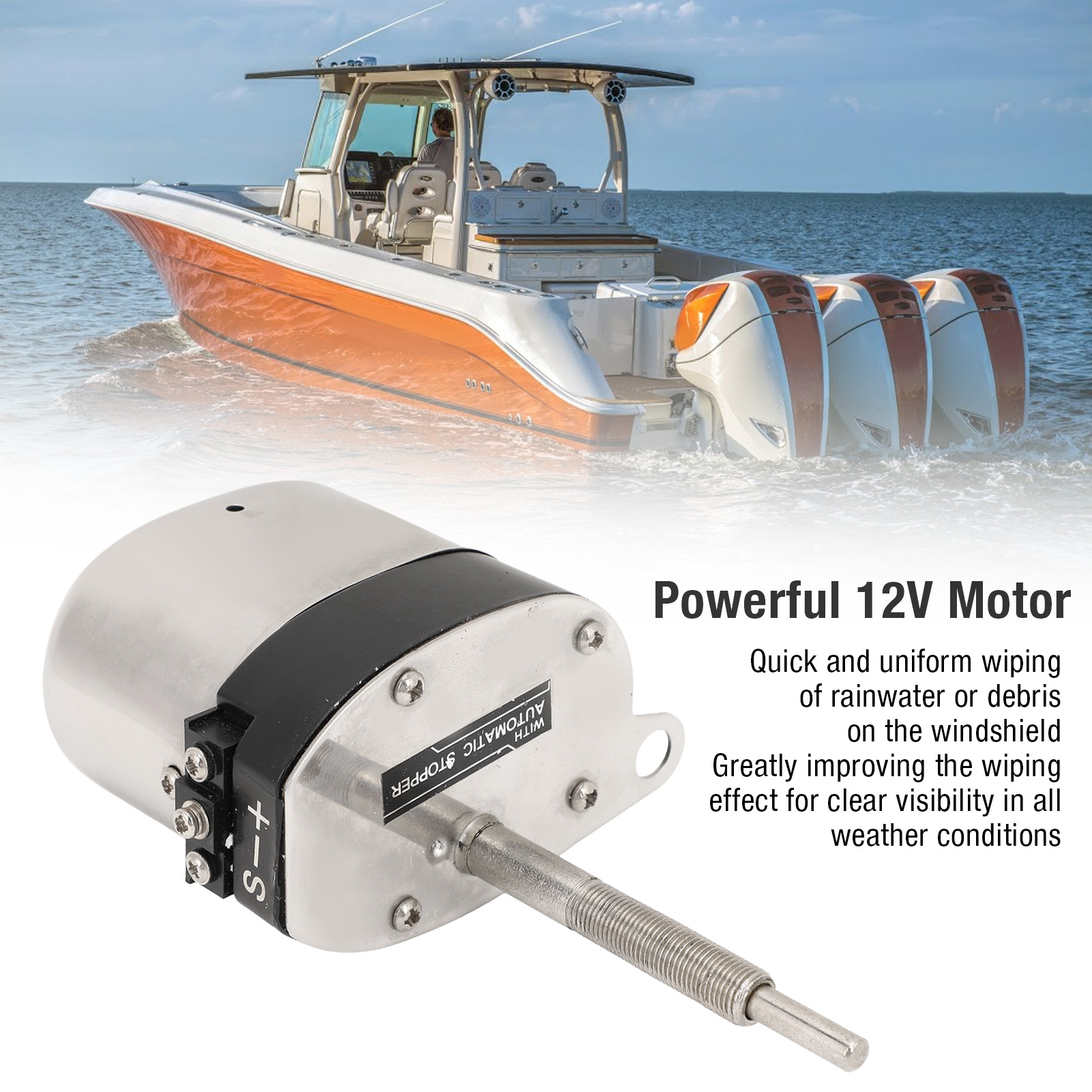 Electric Motor Windshield Wipe – Fishing Boat Outboard Motor Bewertung und Preis