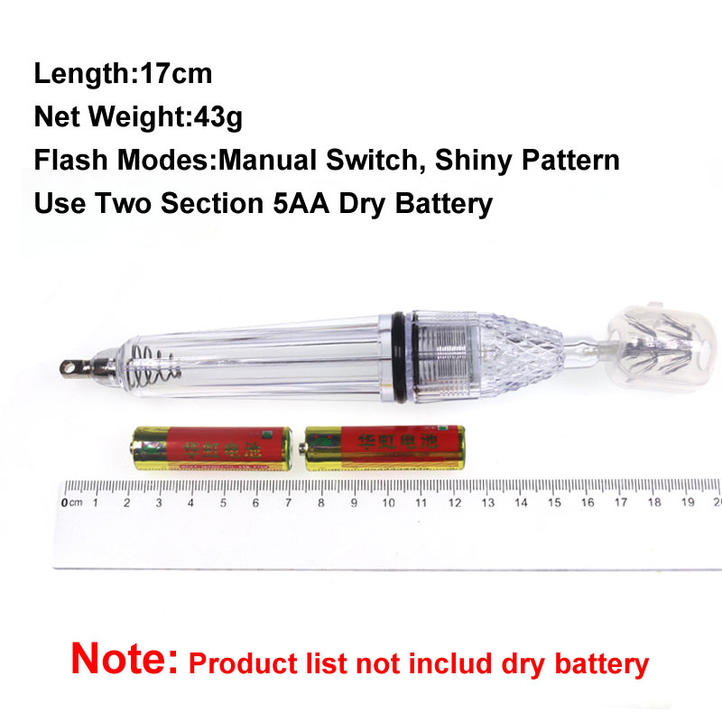 1pc 12cm 17cm 5AA Battery LED  – Fishing Boat Navigation Light Bewertung und Preis
