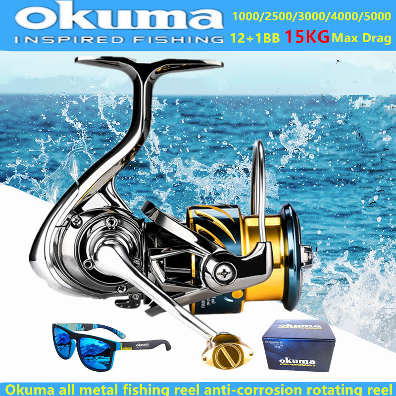 Okuma all metal fishing reel 1 – Fishing Boat Steering Wheel Bewertung und Preis