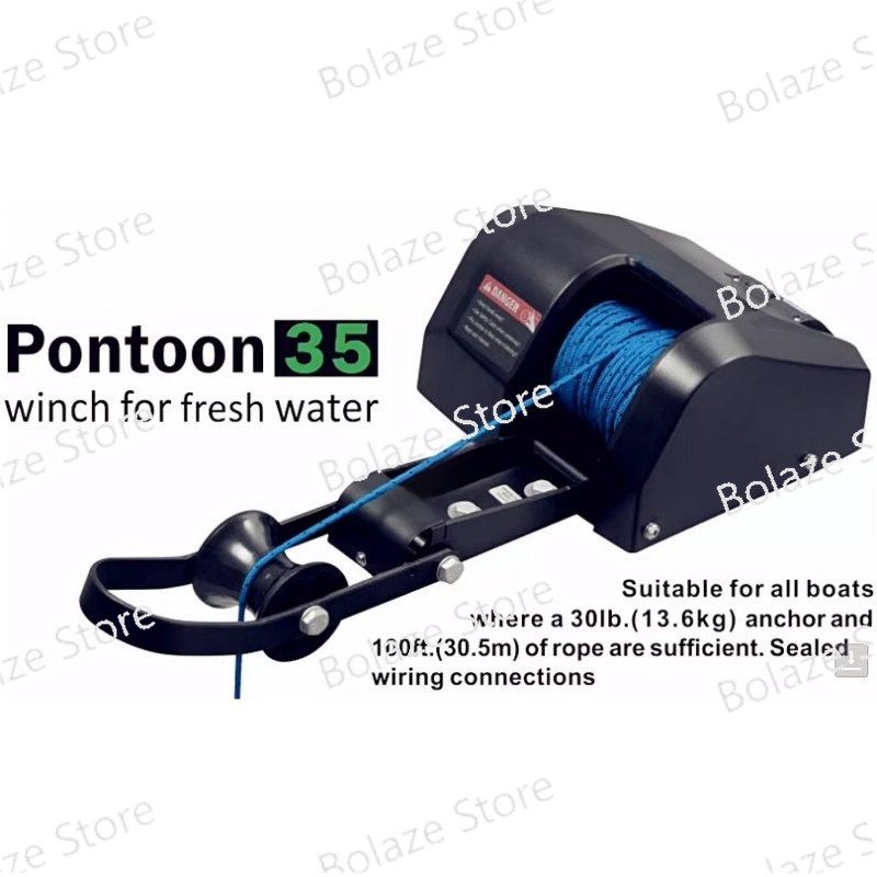 Marine Electric Windlass Saltw – Fishing Boat Anchor Winch Bewertung und Preis