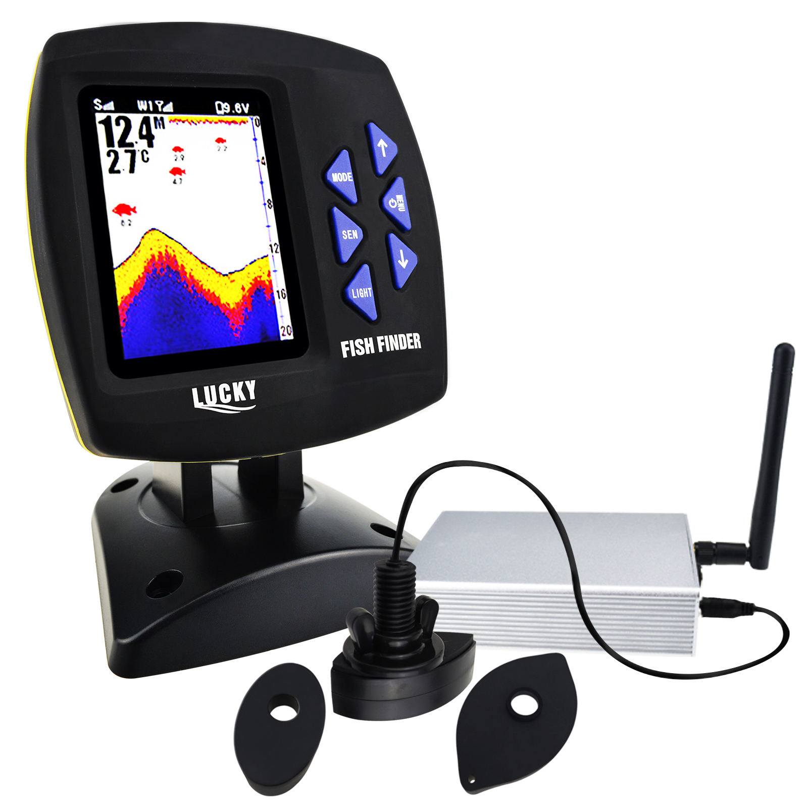 LUCKY Fishfinder 300m/ 980ft F – Fishing Boat Depth Finder Bewertung und Preis