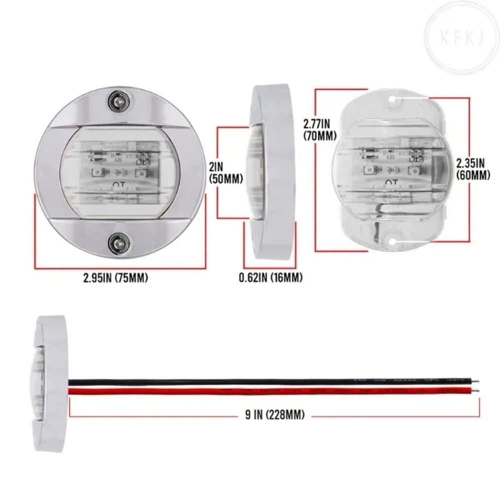 For Yacht Fishing Vessel 12V/2 – Fishing Boat Navigation Light Bewertung und Preis