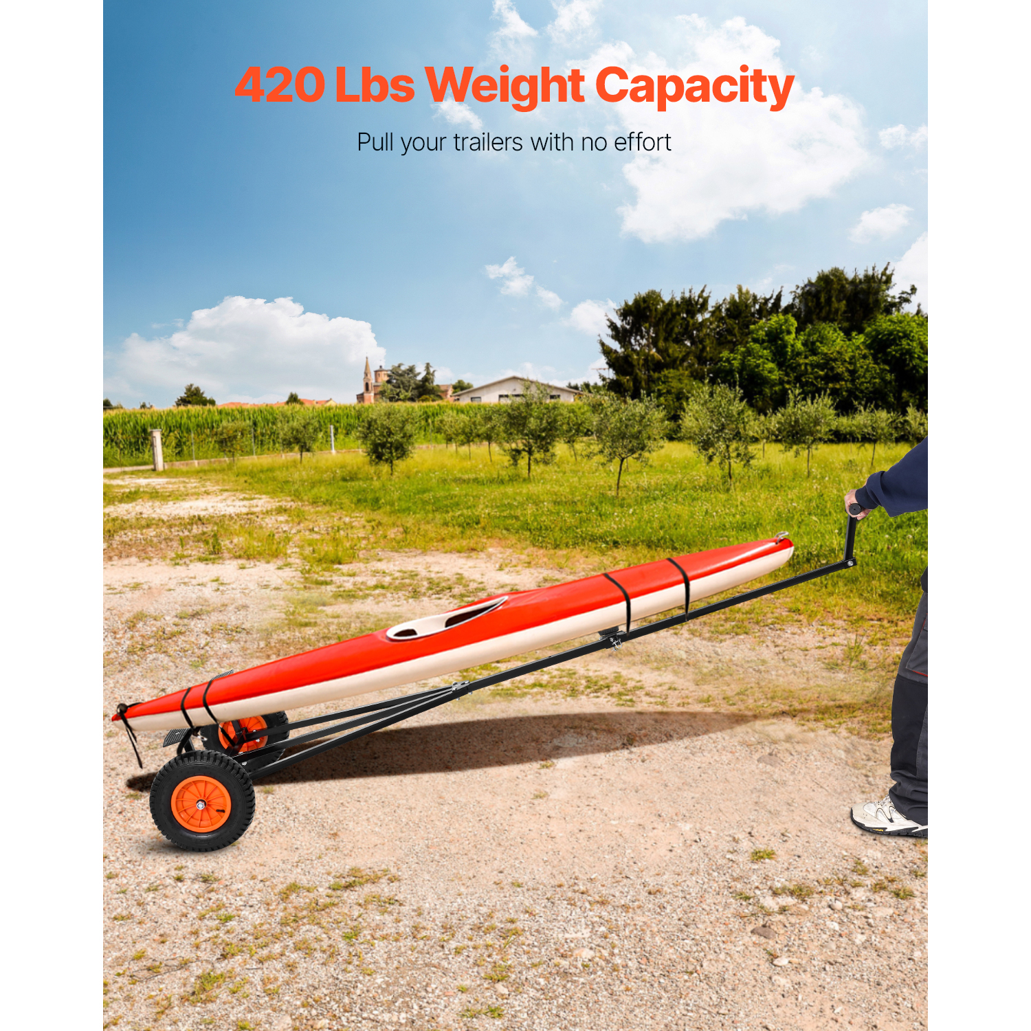 SucceBuy 420lbs Boat Trailer D – Fishing Boat Trailer Bewertung und Preis