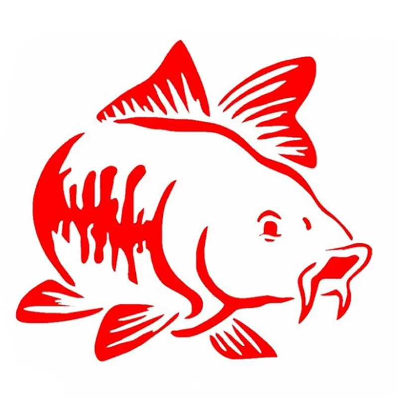 Car Sticker Cartoon Carp Fishi – Fishing Boat Paddle Bewertung und Preis