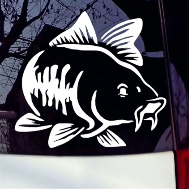 Car Sticker Cartoon Carp Fishi – Fishing Boat Paddle Bewertung und Preis