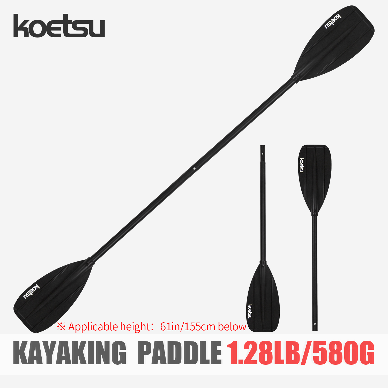 KOETSU Aluminum Alloy Double-H – Fishing Boat Paddle Bewertung und Preis