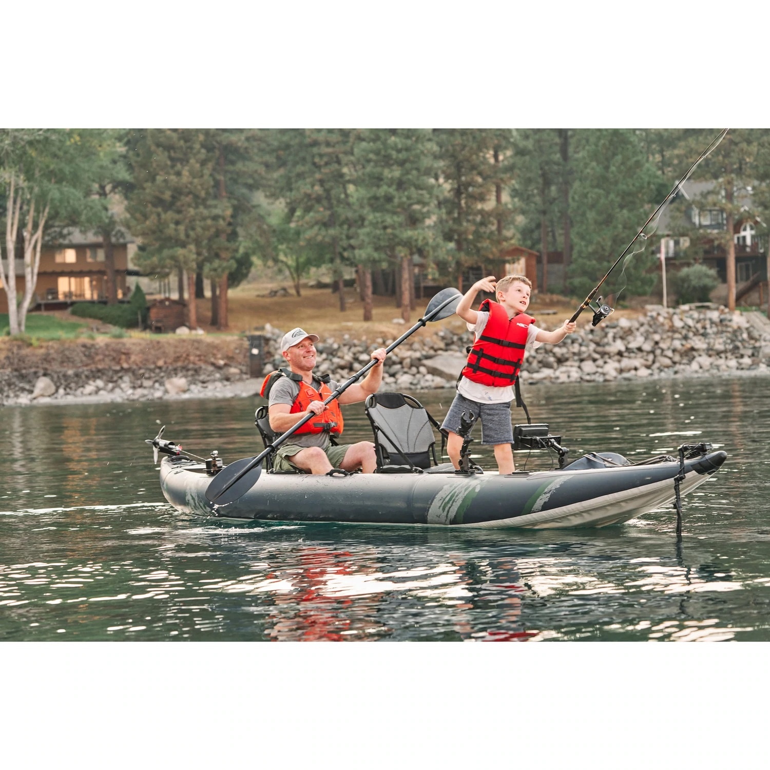 Airo Inflatable Fishing Kayak  – Fishing Boat Seat Bewertung und Preis