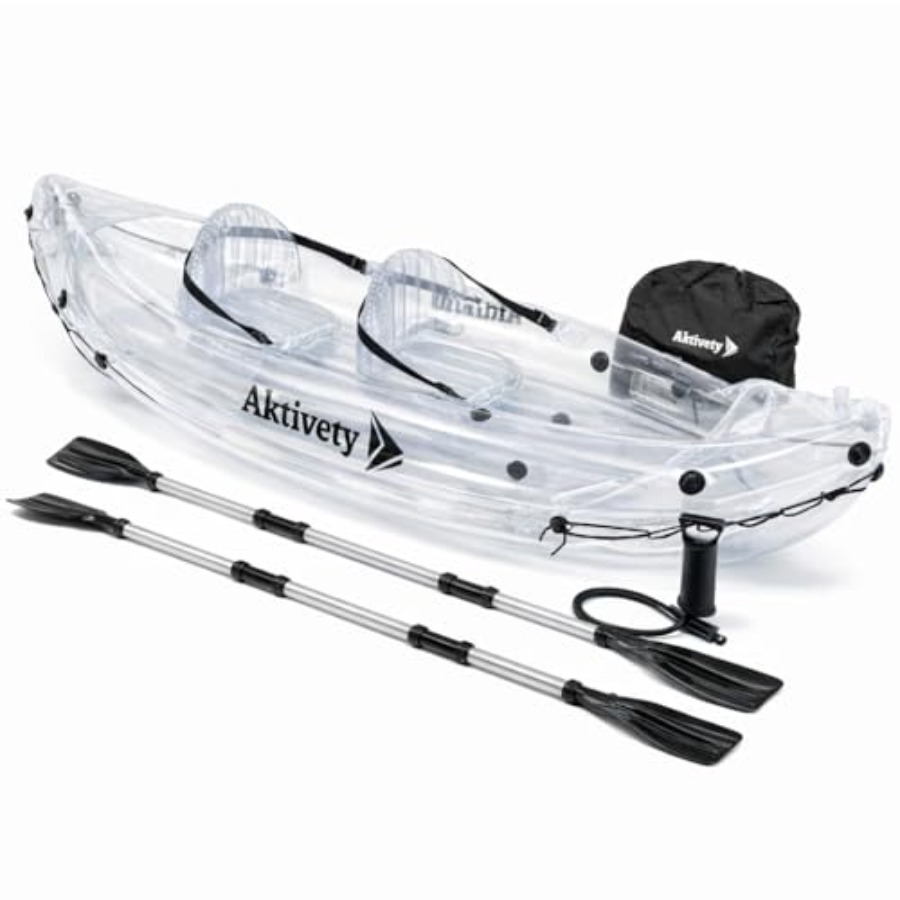 Clear Kayak for Two Adults - T – Fishing Boat Paddle Bewertung und Preis