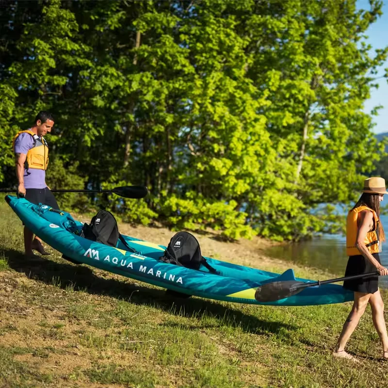 Canoe Kayak Inflatable Boat 1- – Fishing Boat Paddle Bewertung und Preis