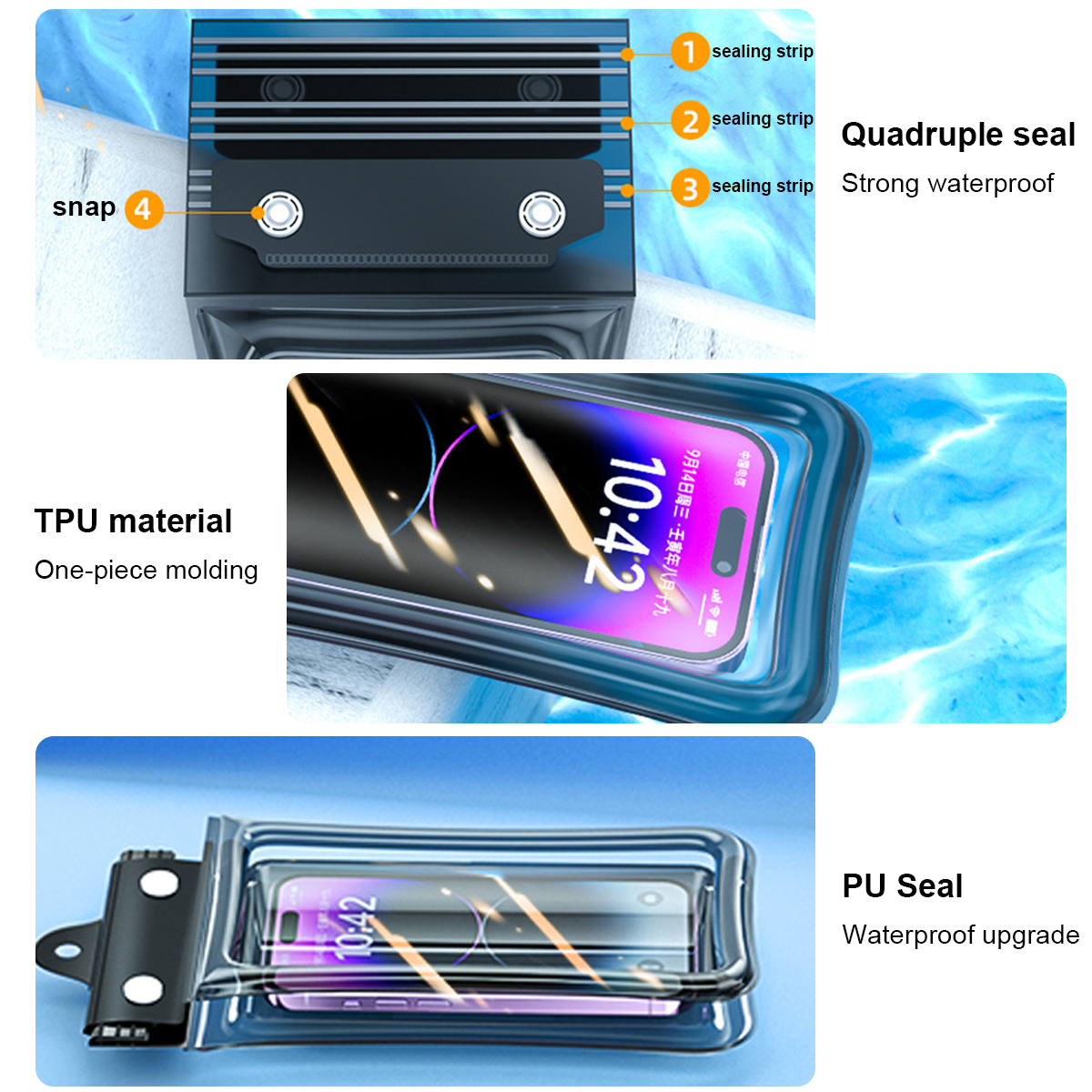 Floating Waterproof Phone Case – Fishing Boat Cover Bewertung und Preis