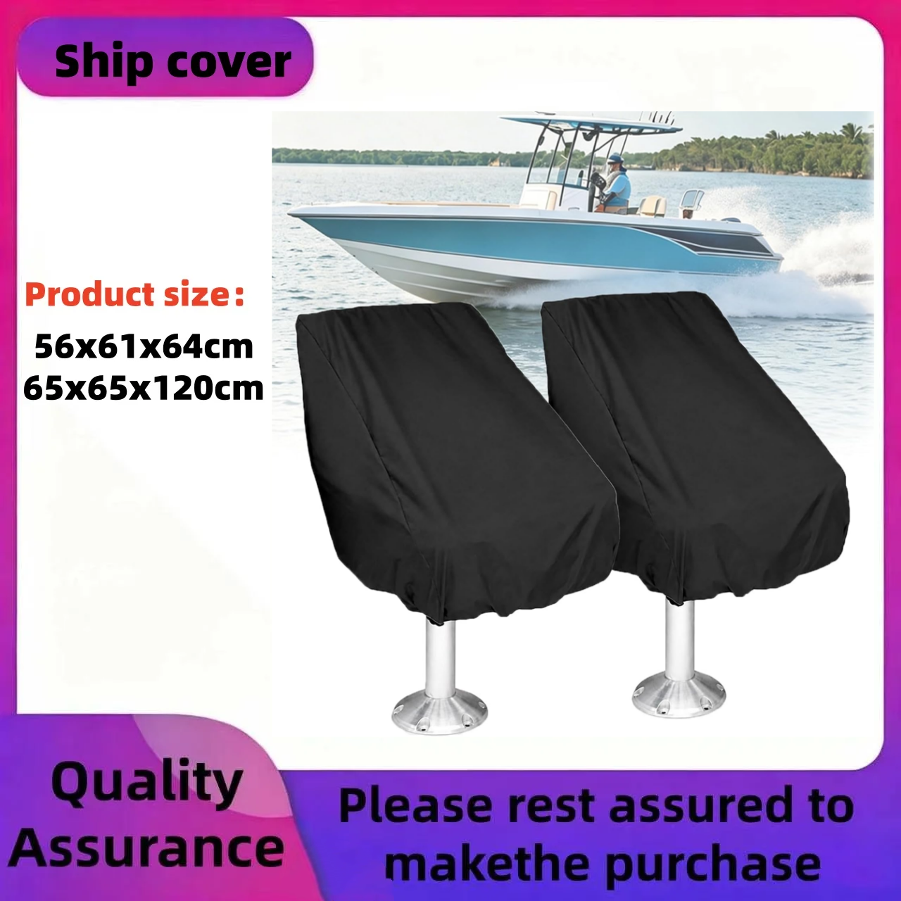 1Pcs Waterproof Boat Seat Cove – Fishing Boat Seat Bewertung und Preis