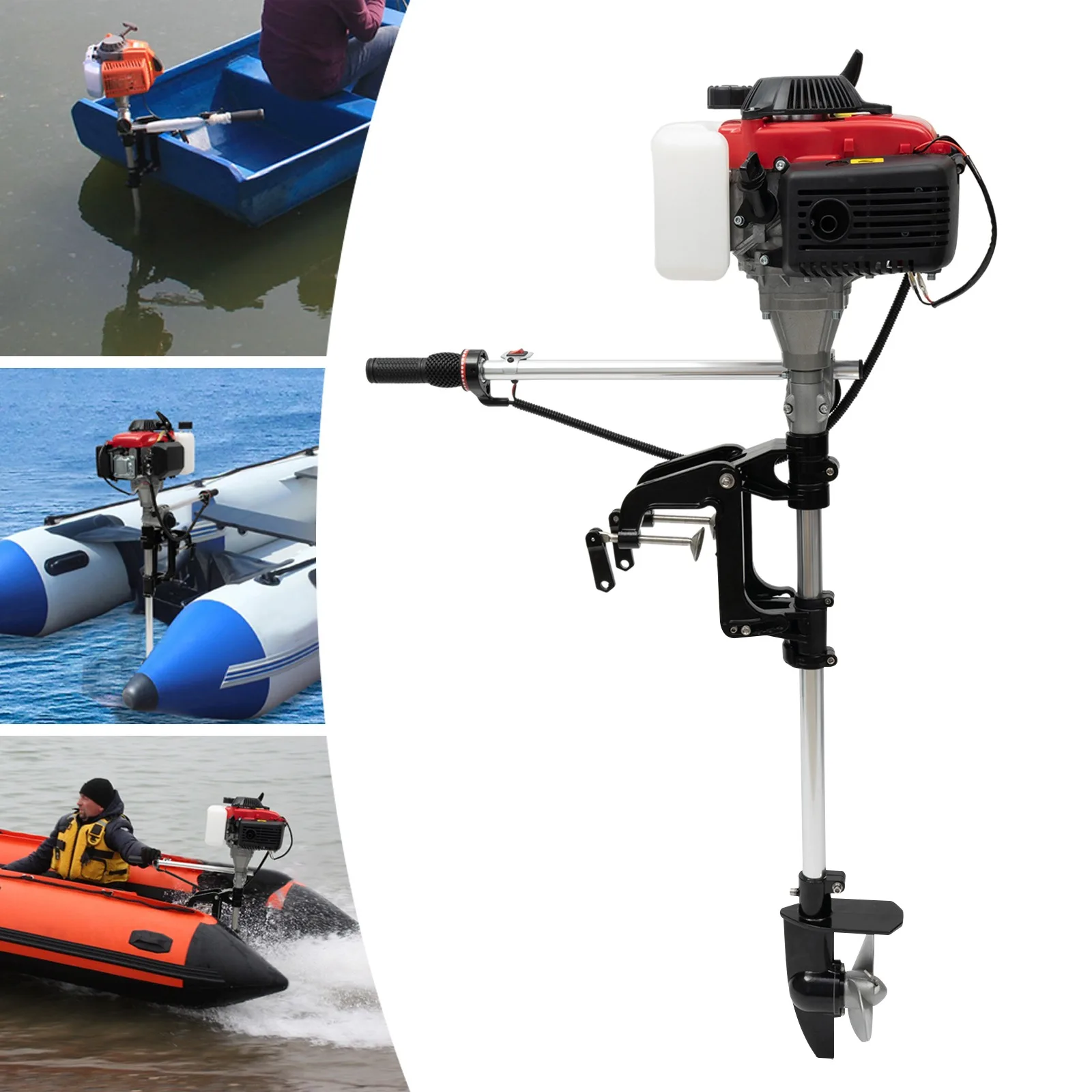 4-Stroke 4HP Boat Outboard Mot – Fishing Boat Outboard Motor Bewertung und Preis