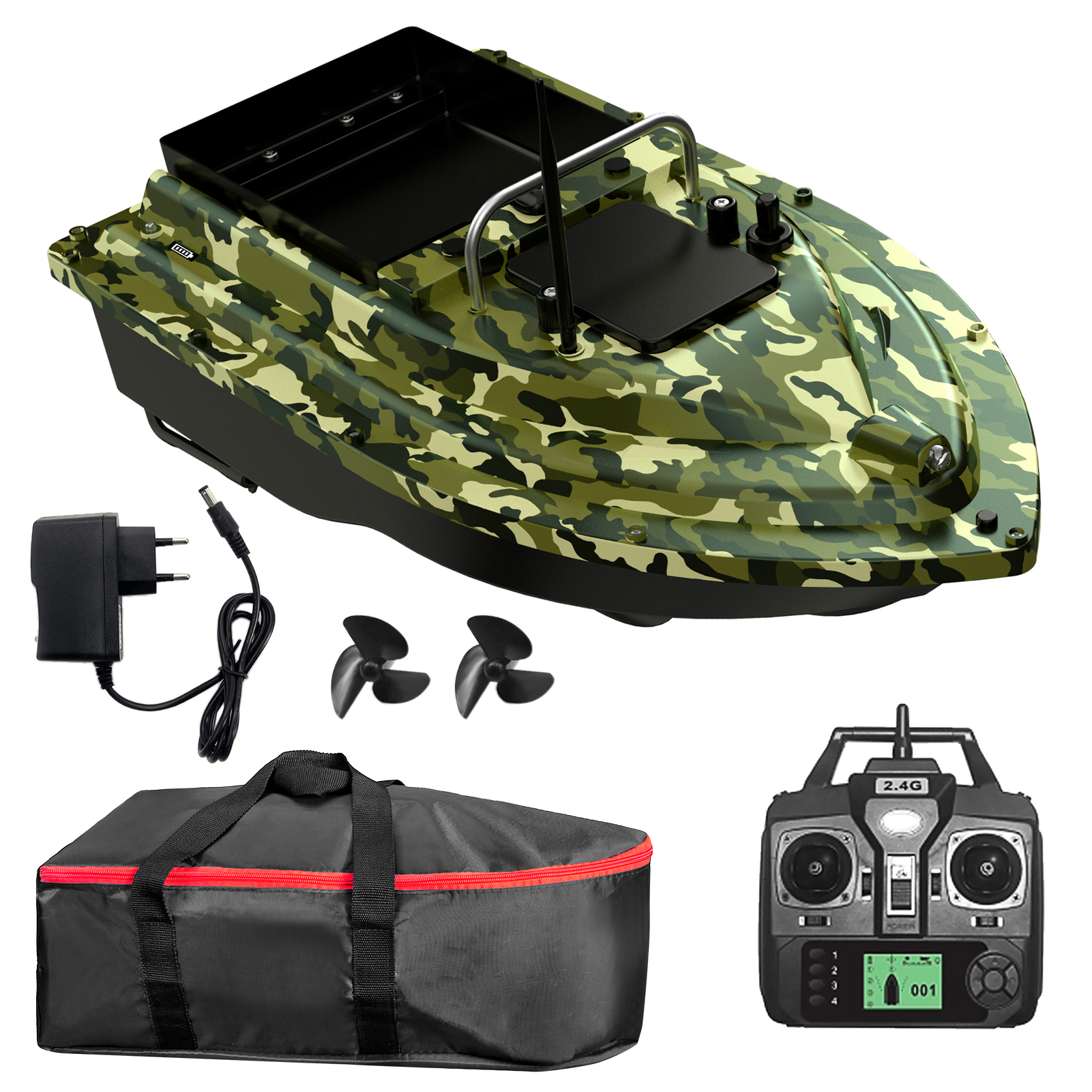 D16E GPS Fishing Bait Boat wit – Fishing Boat Gps Bewertung und Preis