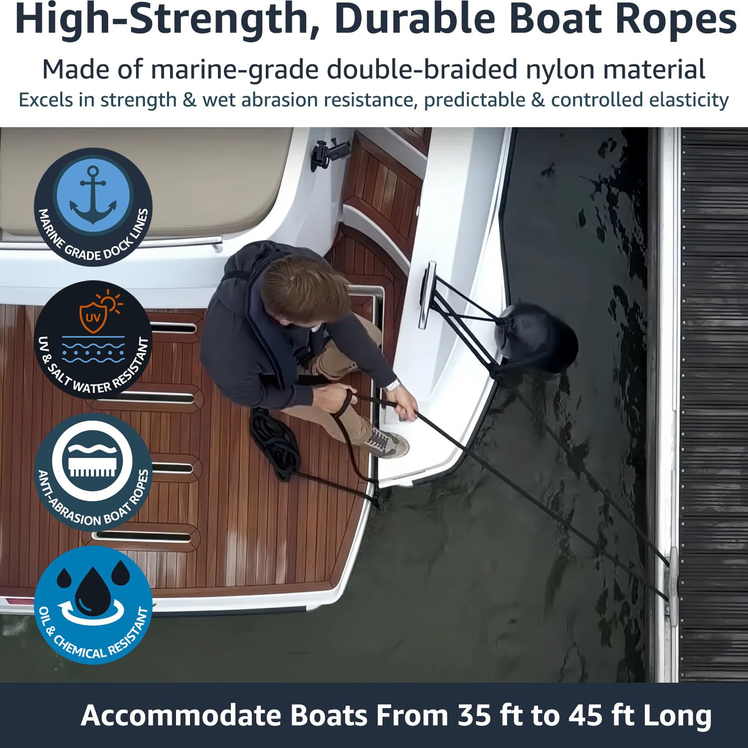 Marine Dock Rope Nylon Docking – Fishing Boat Paddle Bewertung und Preis