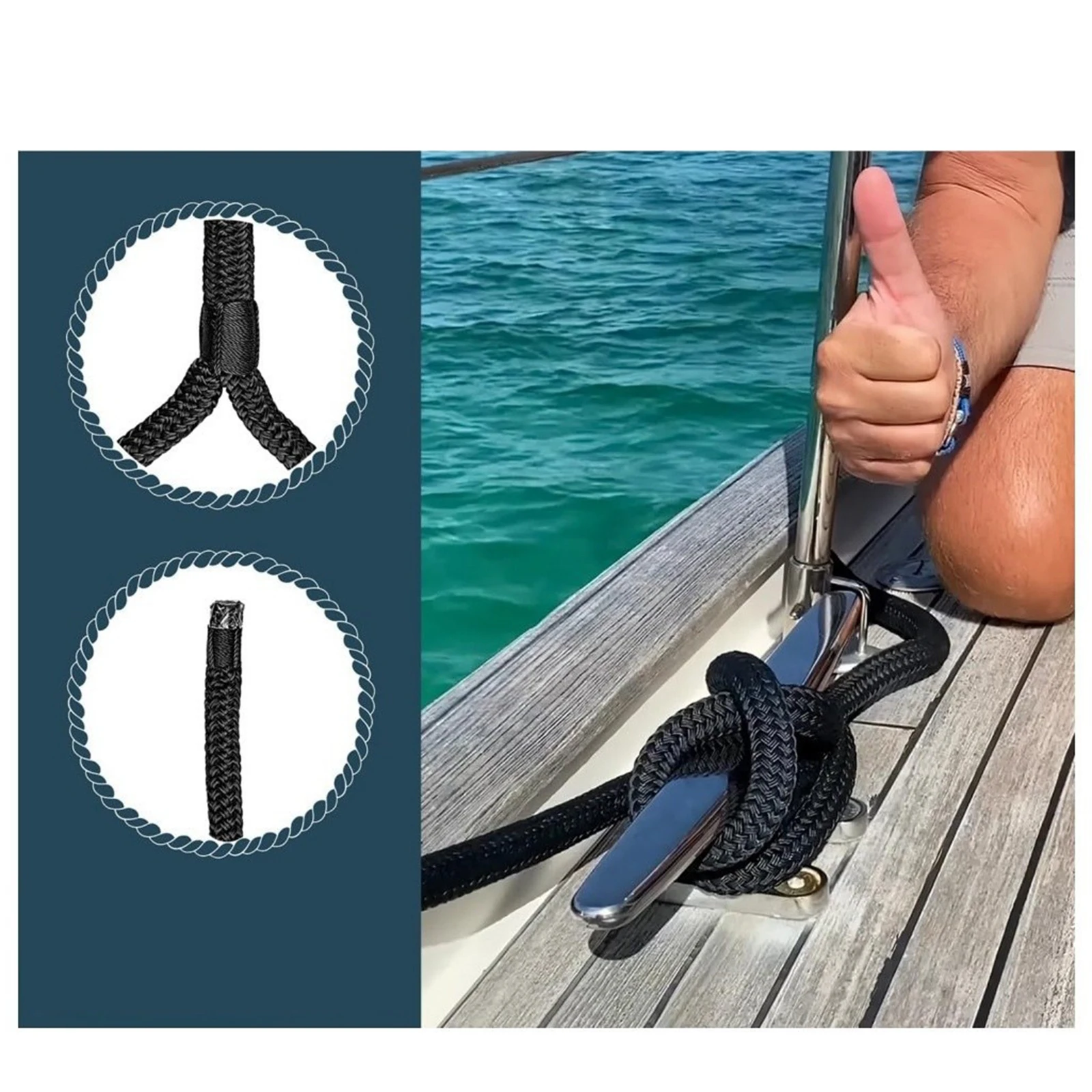 Marine Dock Rope Nylon Docking – Fishing Boat Paddle Bewertung und Preis