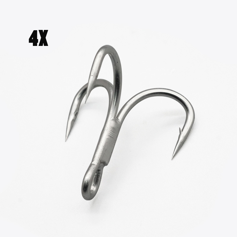 100Pcs Fishhooks 4X Strong Tre – Fishing Boat Anchor Bewertung und Preis