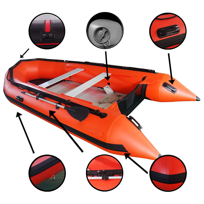 Factory Price Inflatable Rubbe – Fishing Boat Outboard Motor Bewertung und Preis