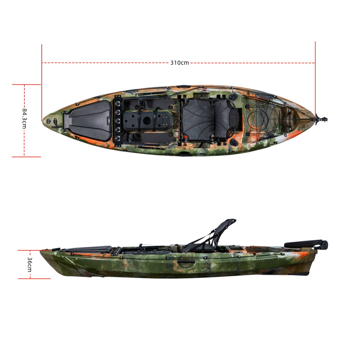 LSF First-class Single Fishing – Fishing Boat Paddle Bewertung und Preis