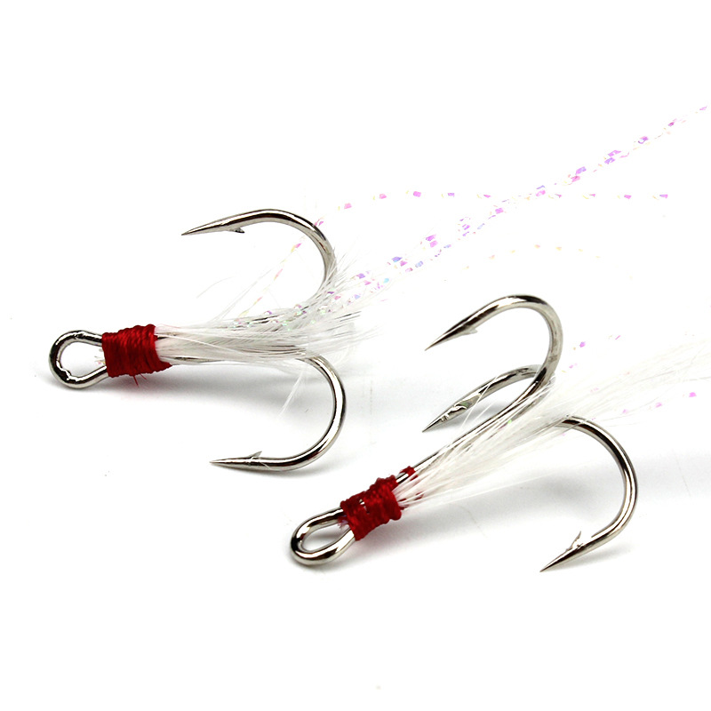 5pcs 4#6#Tied hair three ancho – Fishing Boat Anchor Bewertung und Preis