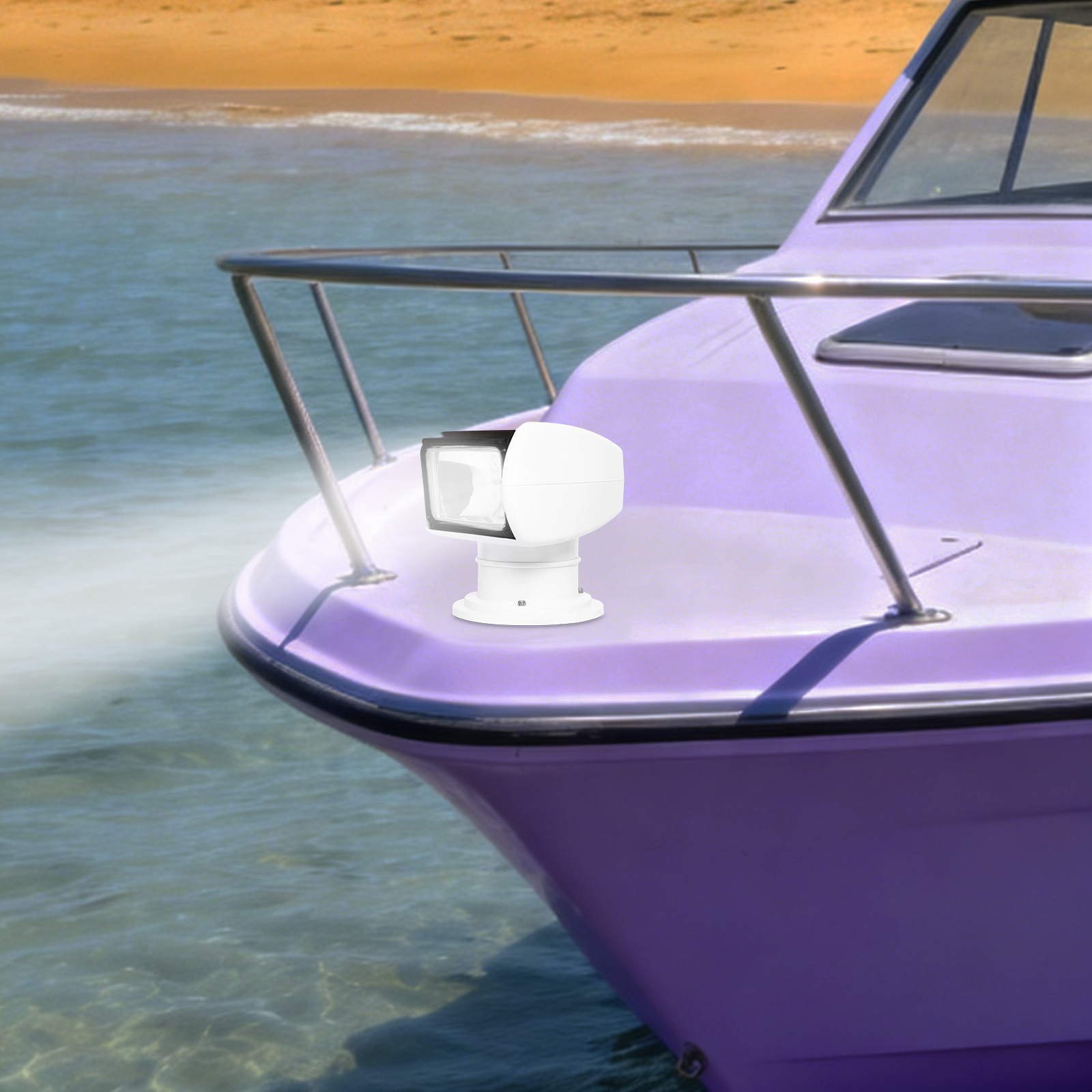 12V 100W Marine Spotlight Boat – Fishing Boat Navigation Light Bewertung und Preis
